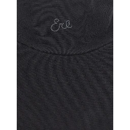 UNISEX MOCK NECK ERL SCRIPT LONG SLEEVE TEE KNIT with high collar and long sleeves in Black Cotton Unisex
