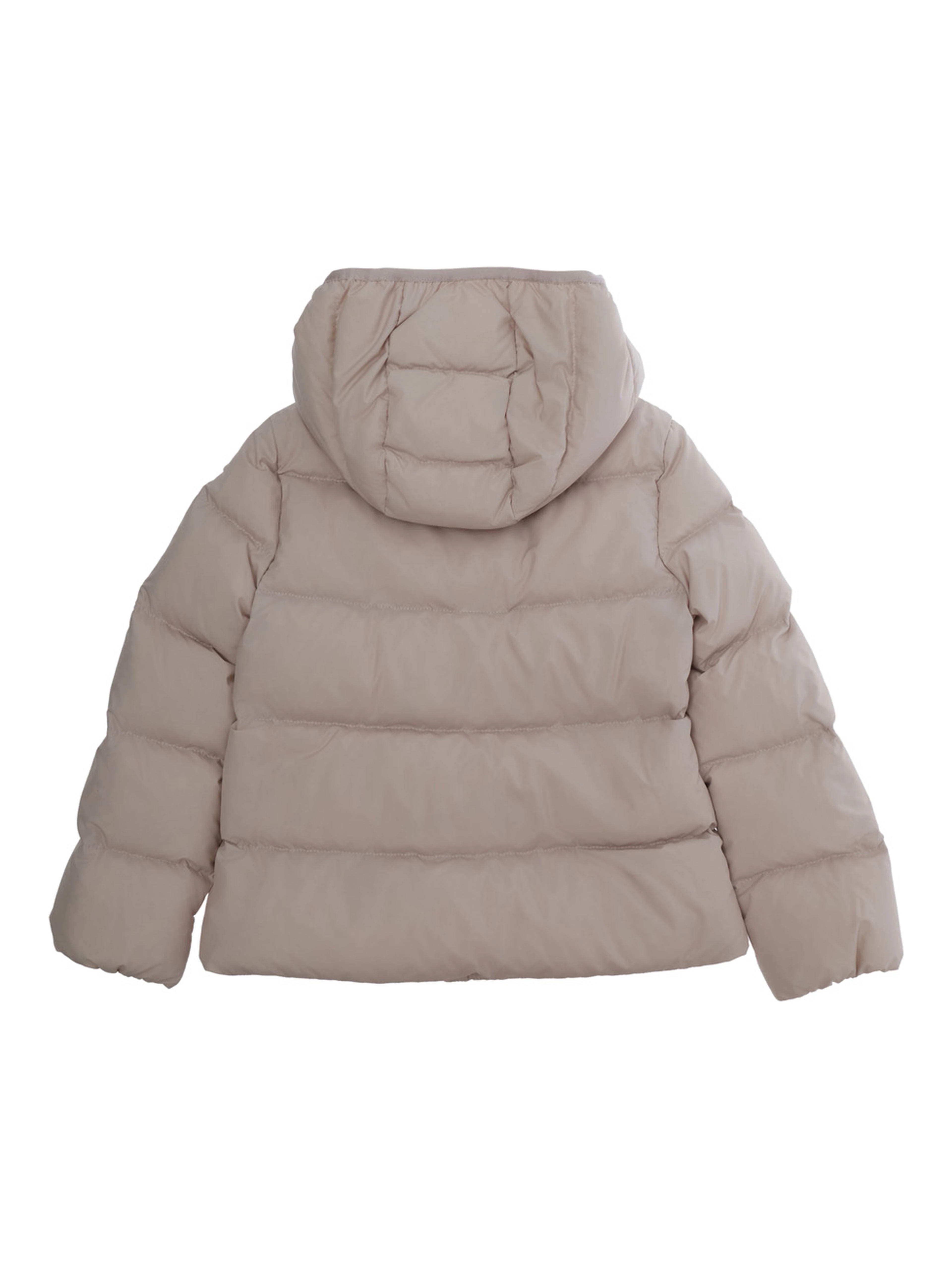 Beulah Jacket with High Collar and Long Sleeves in Tech Fabric Pink for Girl