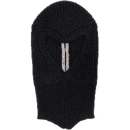 PORTERVILLE SKULL black Hat with balaclava design in Cashmere and Wool men