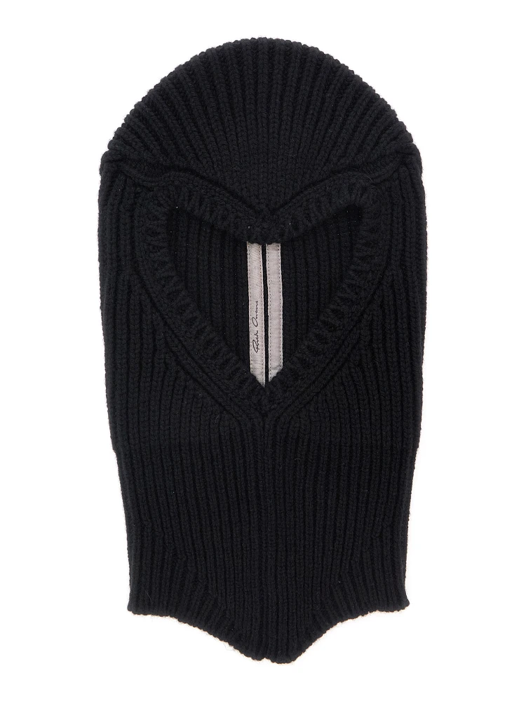 PORTERVILLE SKULL black Hat with balaclava design in Cashmere and Wool men