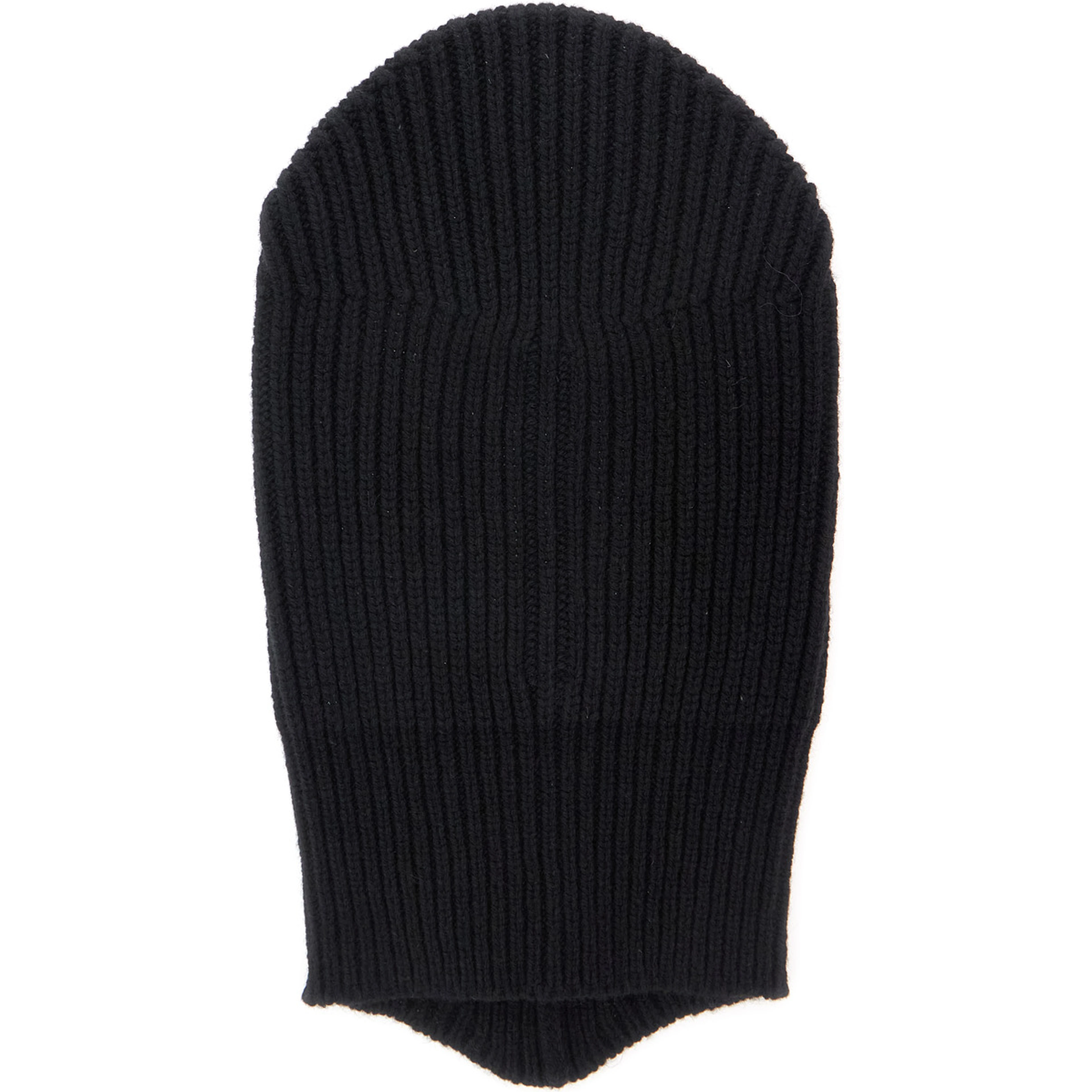 PORTERVILLE SKULL black Hat with balaclava design in Cashmere and Wool men