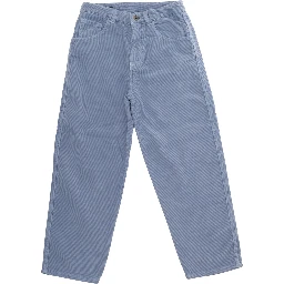 Blue jeans with logo embroidery on the back in denim boy