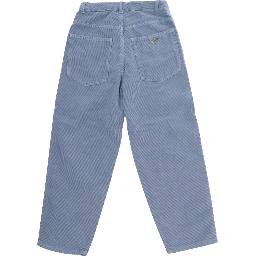 Blue jeans with logo embroidery on the back in denim boy