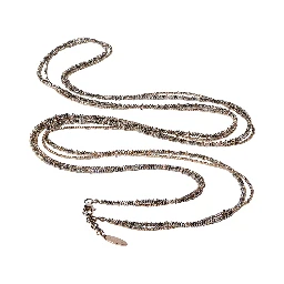 Metallic Bracelet with layered design and Monile in Metal for women