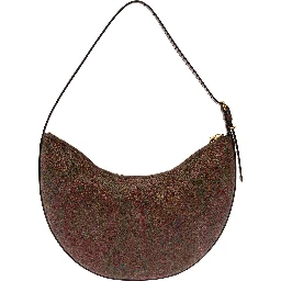 Etro Essential Hobo Bag in Brown with Leather and Fabric, Unisex