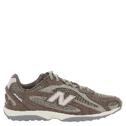 204L Brown Sneakers with Mesh Details and Rubber Sole in suede Unisex