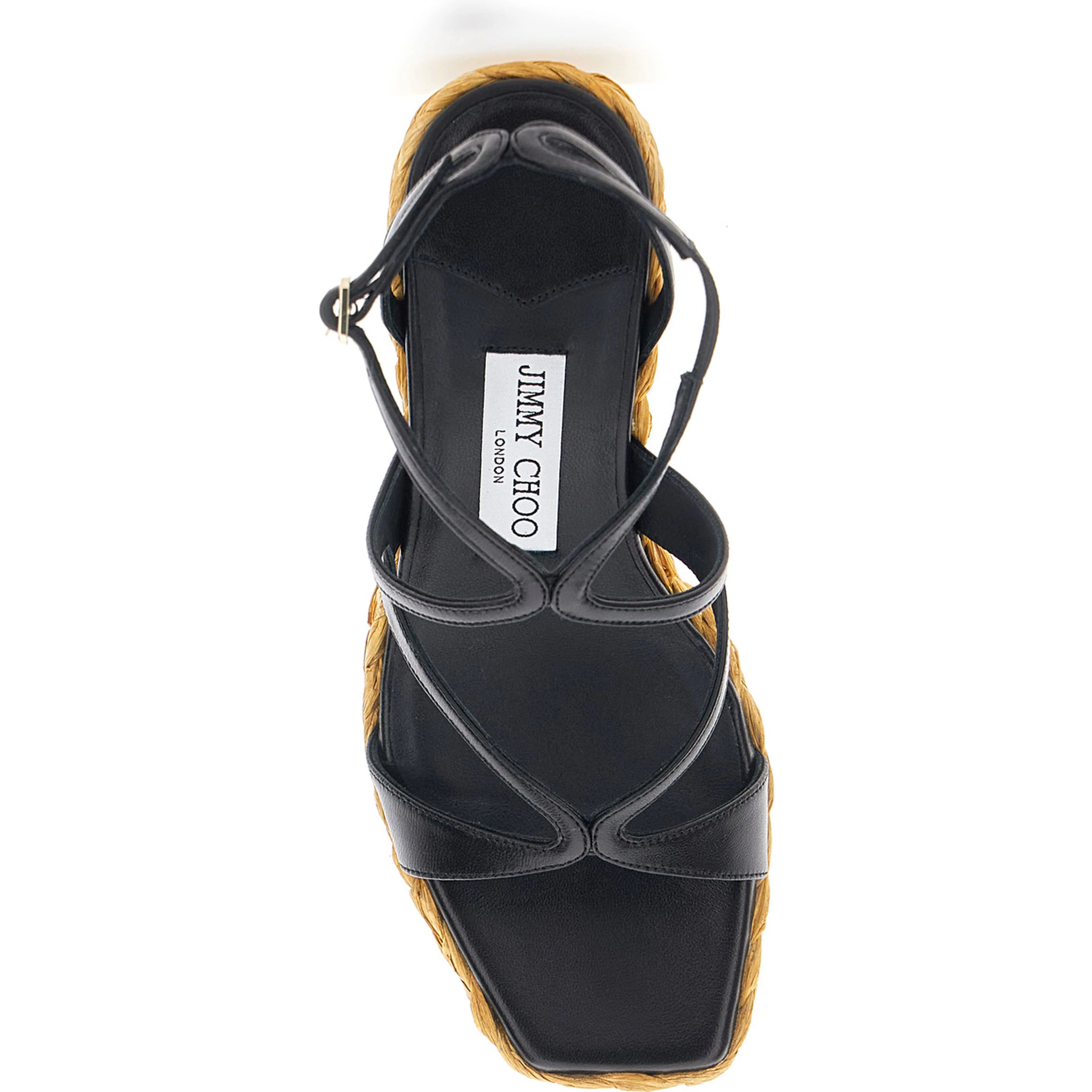 Brigitte Metallic Mule with heart neckline and front opening in leather women
