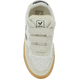 Sneaker V-90 Low Top with Logo Patch on the Side and Contrast Heel with Leather Lettering Logo for Kids
