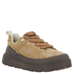 M HERITAGE UTILITY SNEAKER KNOLL Brown Sneakers with leather details and lace-up closure for Men