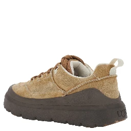 M HERITAGE UTILITY SNEAKER KNOLL Brown Sneakers with leather details and lace-up closure for Men