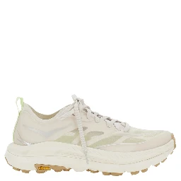 Sneaker Mafate Speed 4 Lite Low Top with Mesh Inserts in Tech Fabric White Unisex