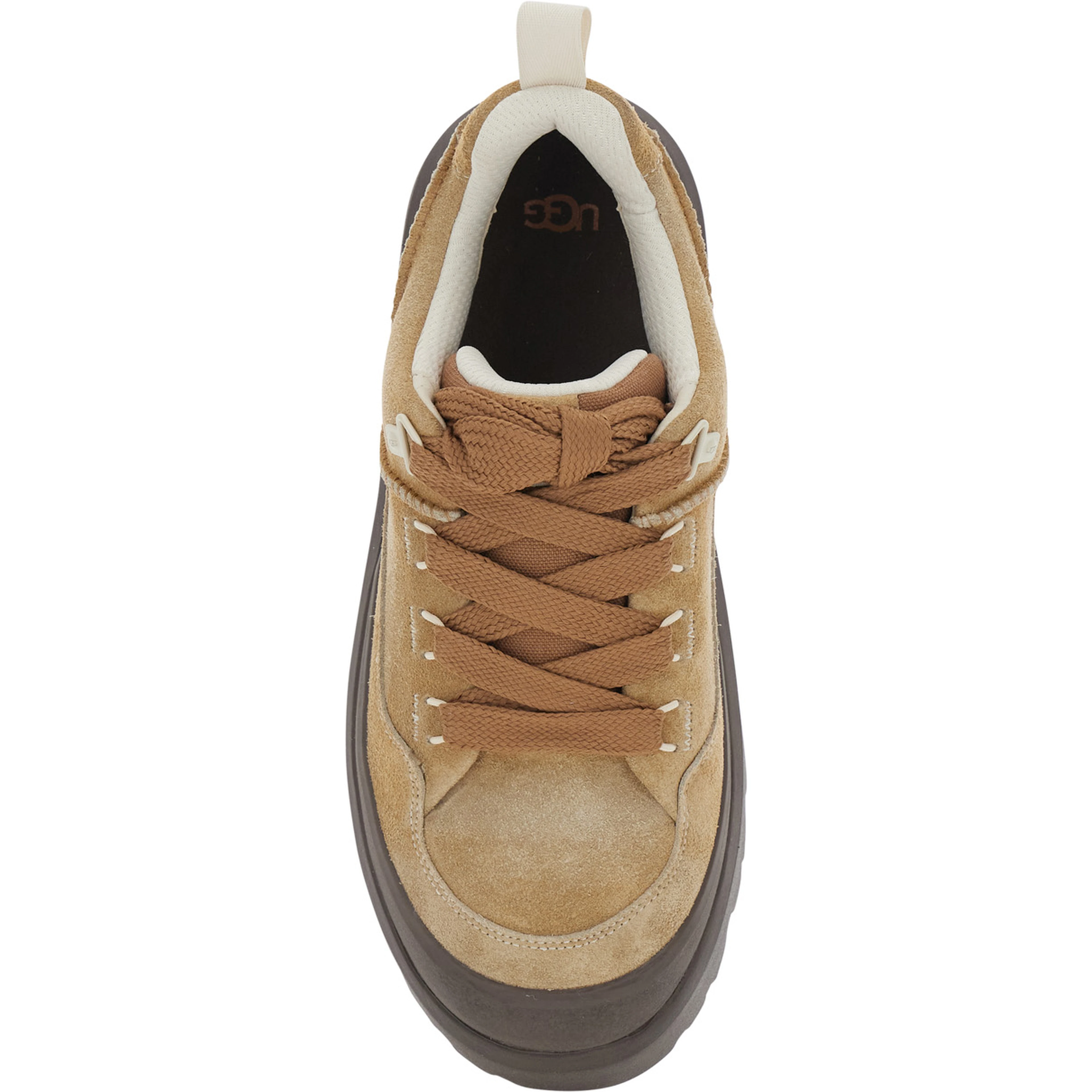 M HERITAGE UTILITY SNEAKER KNOLL Brown Sneakers with leather details and lace-up closure for Men