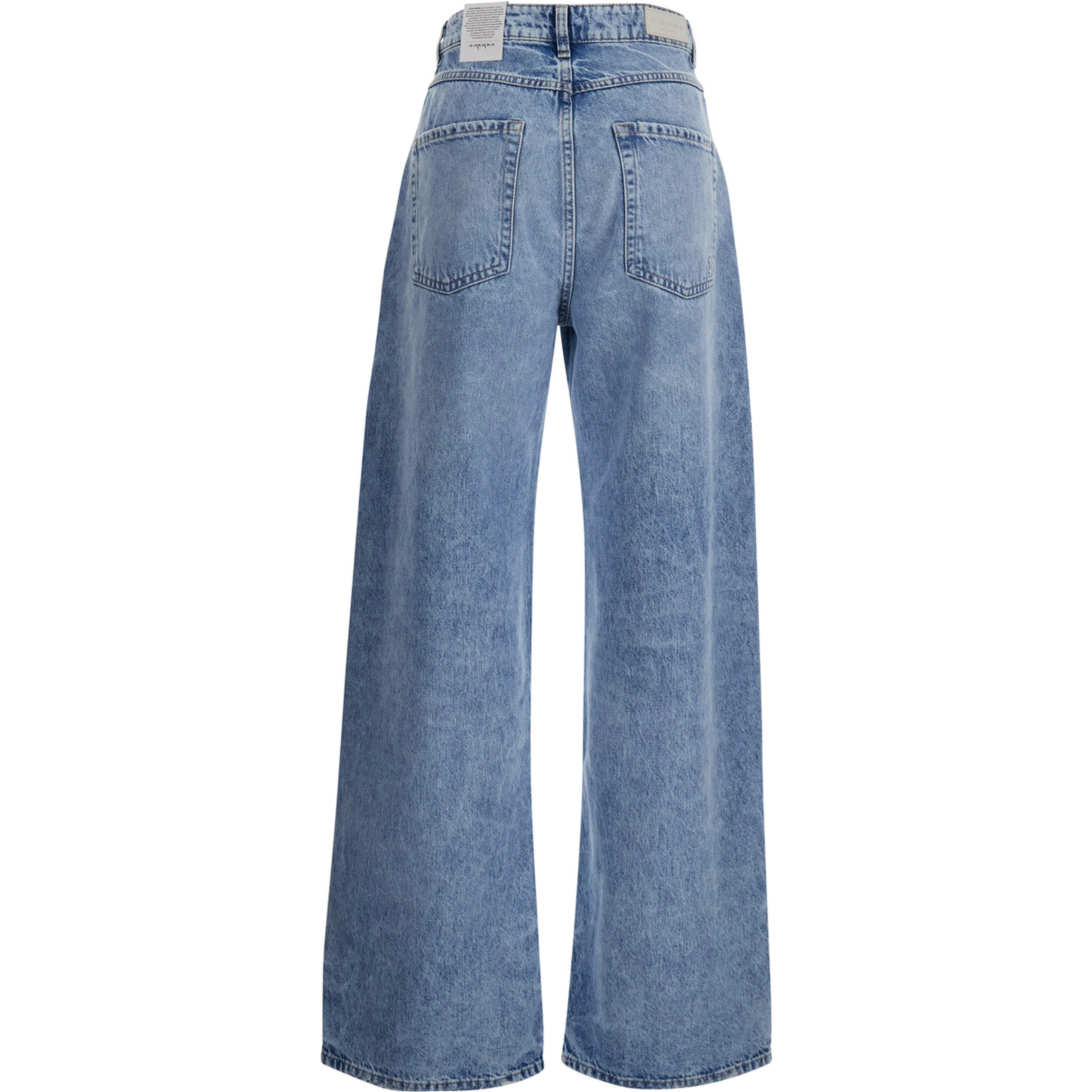 Jeans WOMAN JEANS with five pockets in Blue Organic Cotton for Women