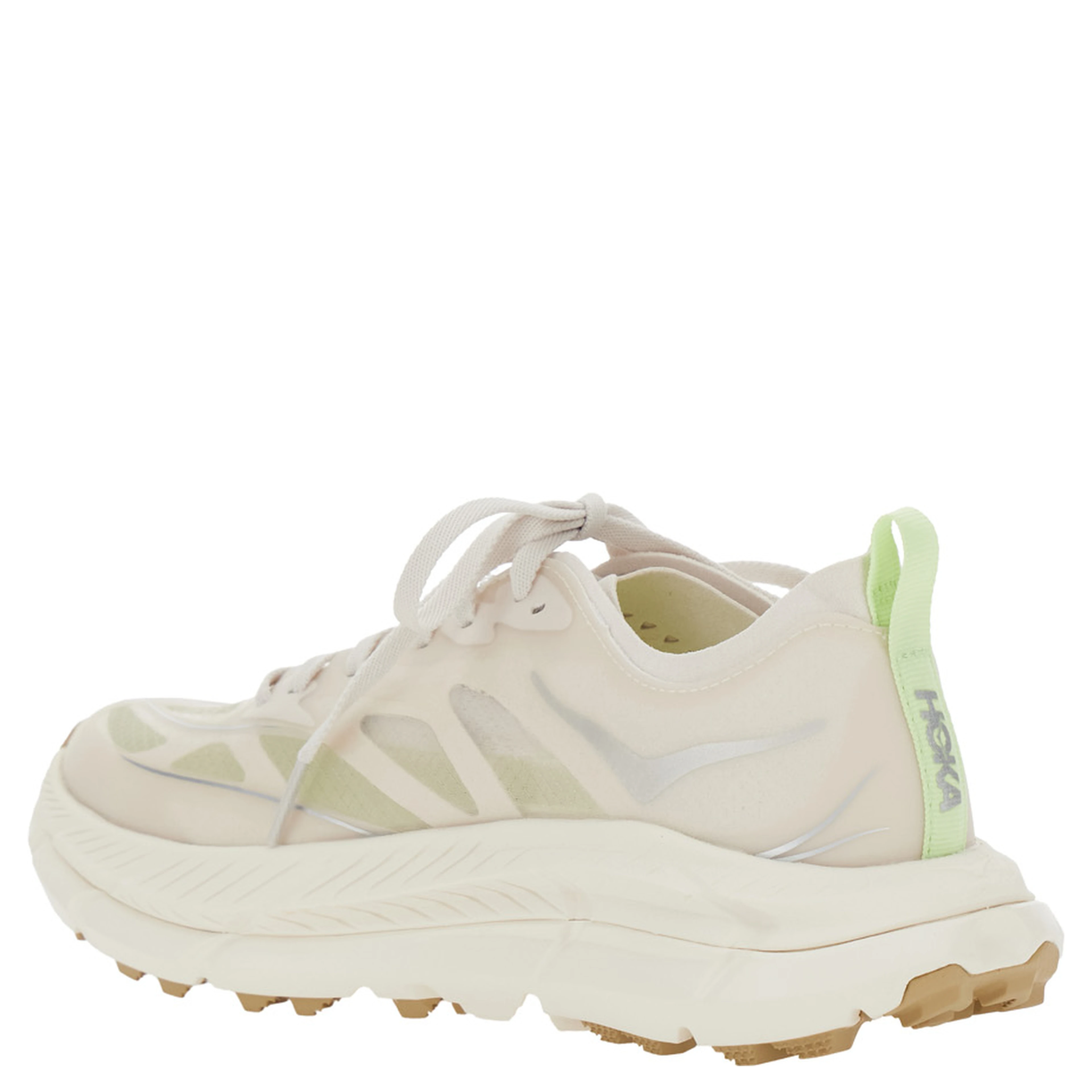 Sneaker Mafate Speed 4 Lite Low Top with Mesh Inserts in Tech Fabric White Unisex