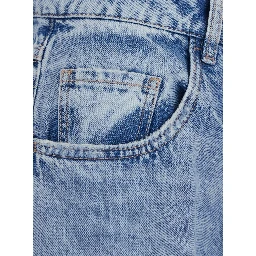 Jeans WOMAN JEANS with five pockets in Blue Organic Cotton for Women