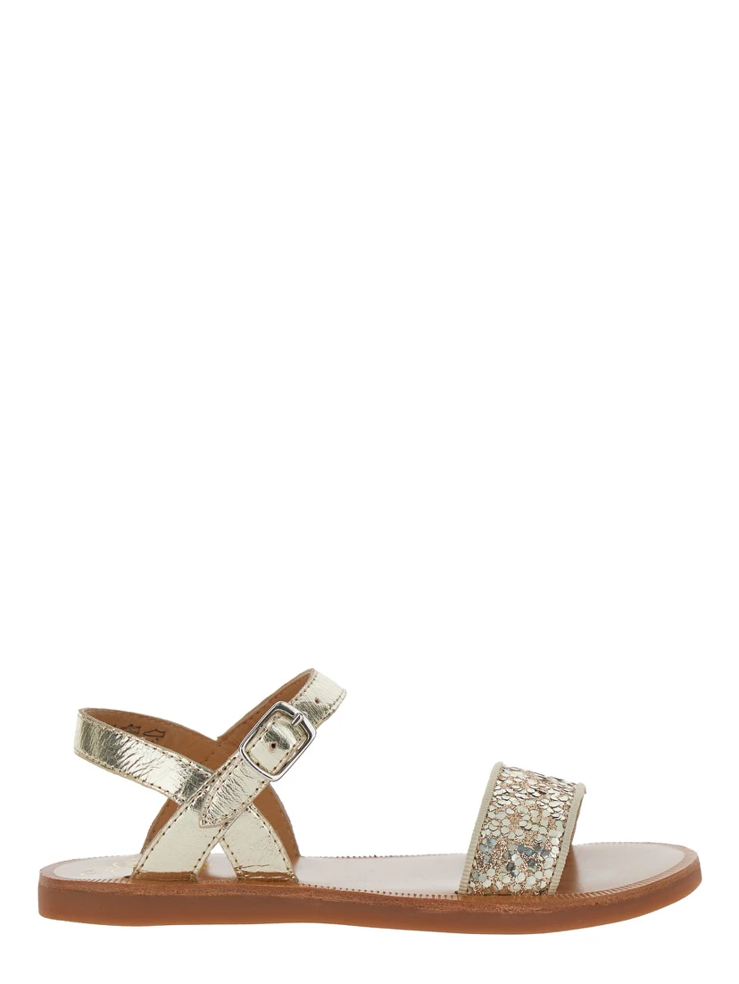 PLAGETTE BUCKLE TAO LAM-GLI Sandals with Metal Buckle Detail for Women