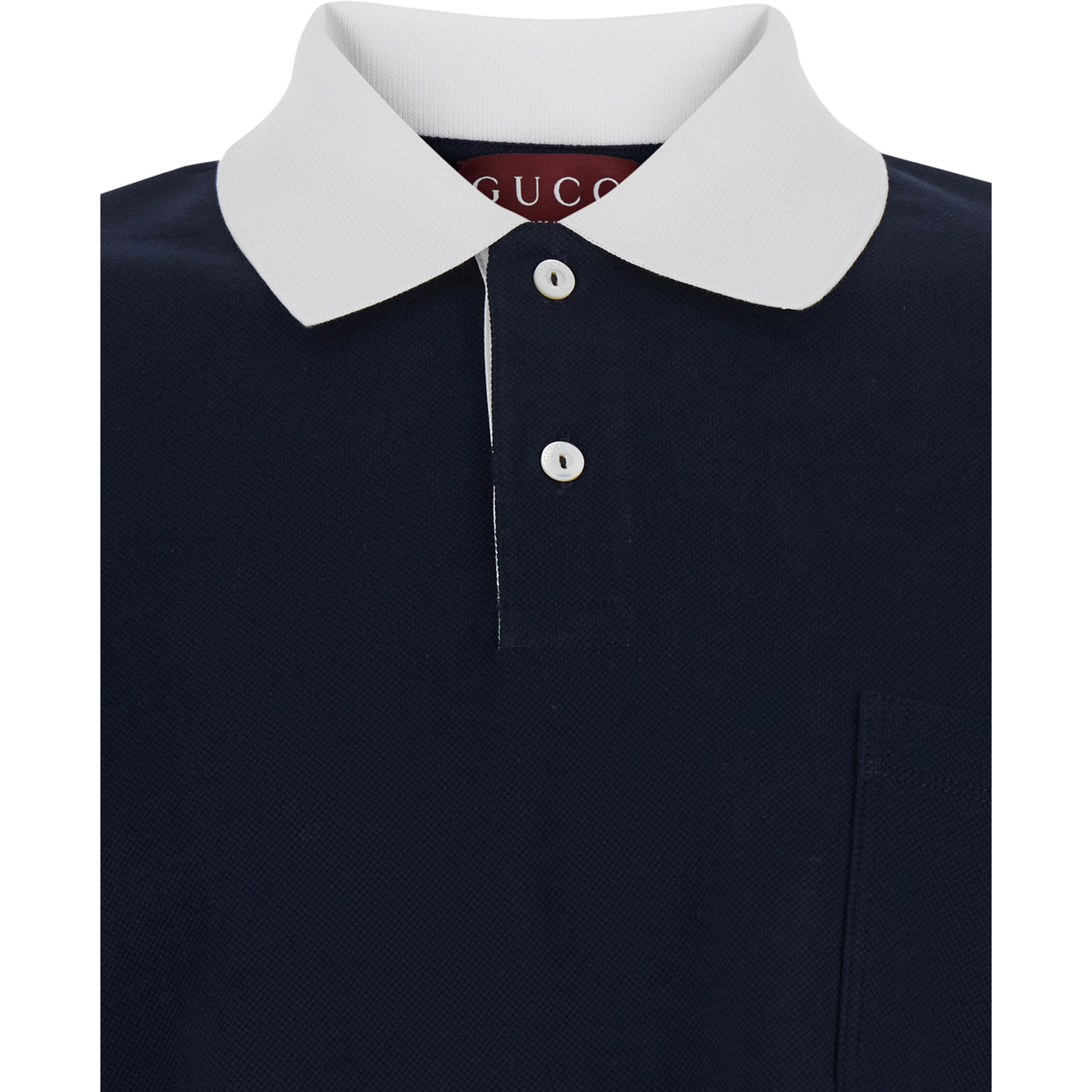 Blue T-Shirt PIQUET + WEB with Round Neck and Short Sleeves for Men