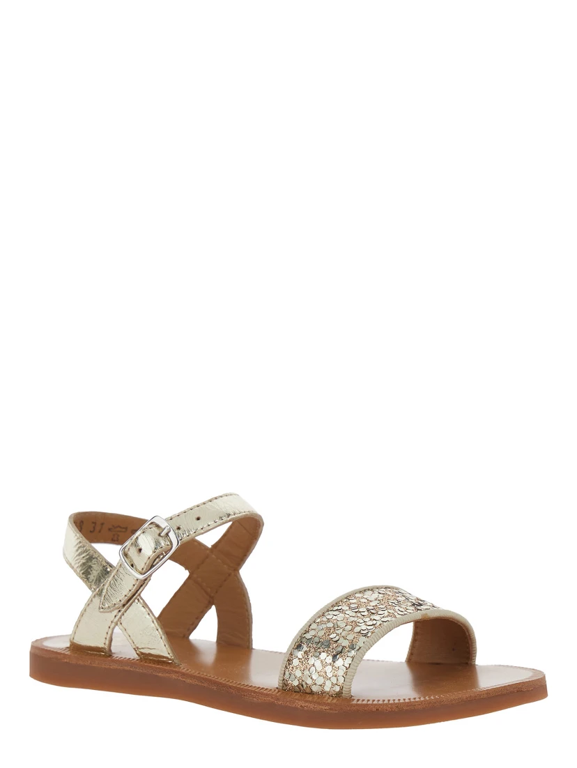 PLAGETTE BUCKLE TAO LAM-GLI Sandals with Metal Buckle Detail for Women