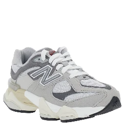 Gray 9060 Sneakers with Contrast Details in Synthetic for Men
