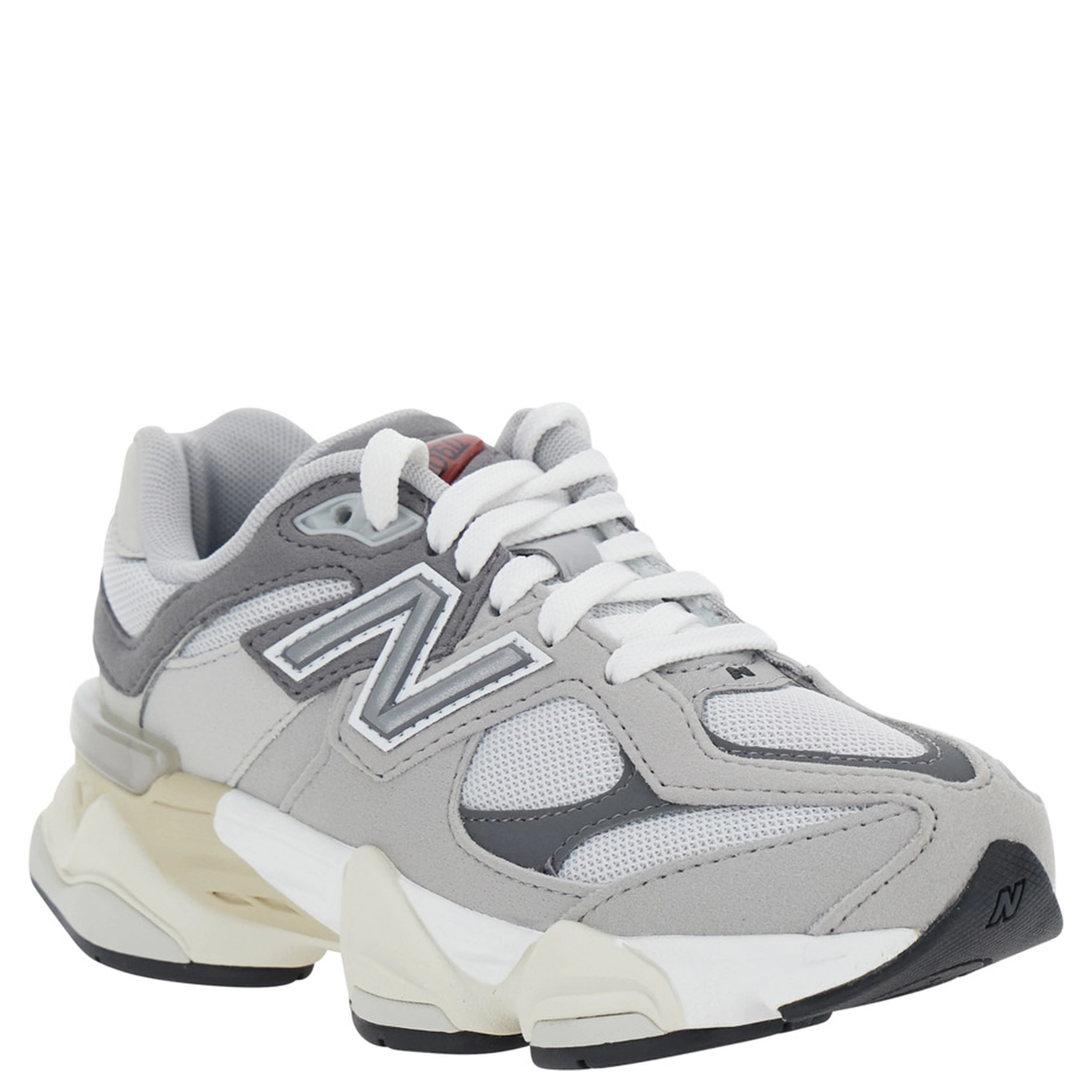 Gray 9060 Sneakers with Contrast Details in Synthetic for Men