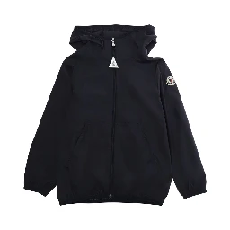 MOHO JACKET Blue with Front Closure and Pockets in Polyester Child