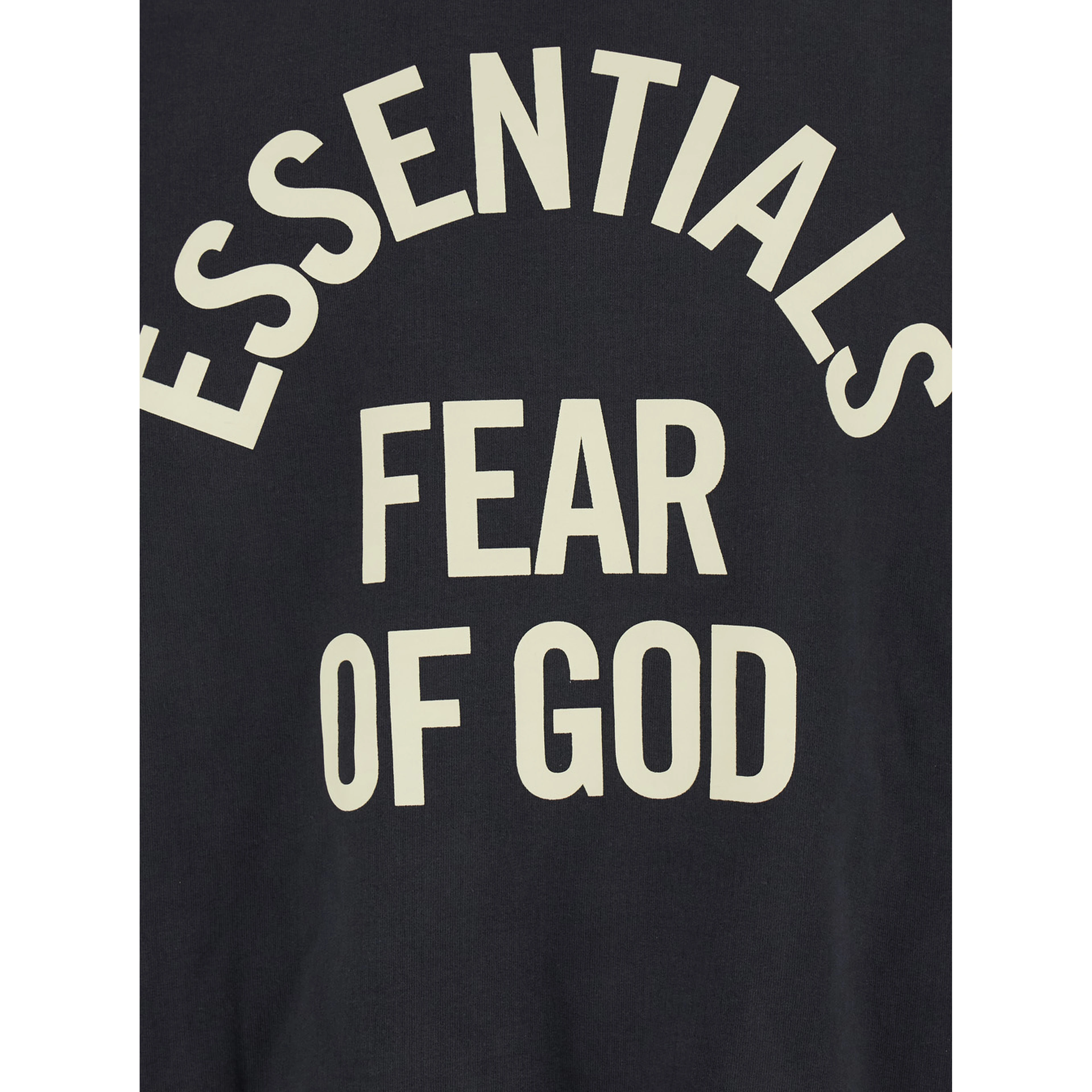 Black CAMPUS 90S CREWNECK SWEATSHIRT ESSENTIALS with Round Neck and Long Sleeves