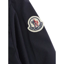MOHO JACKET Blue with Front Closure and Pockets in Polyester Child