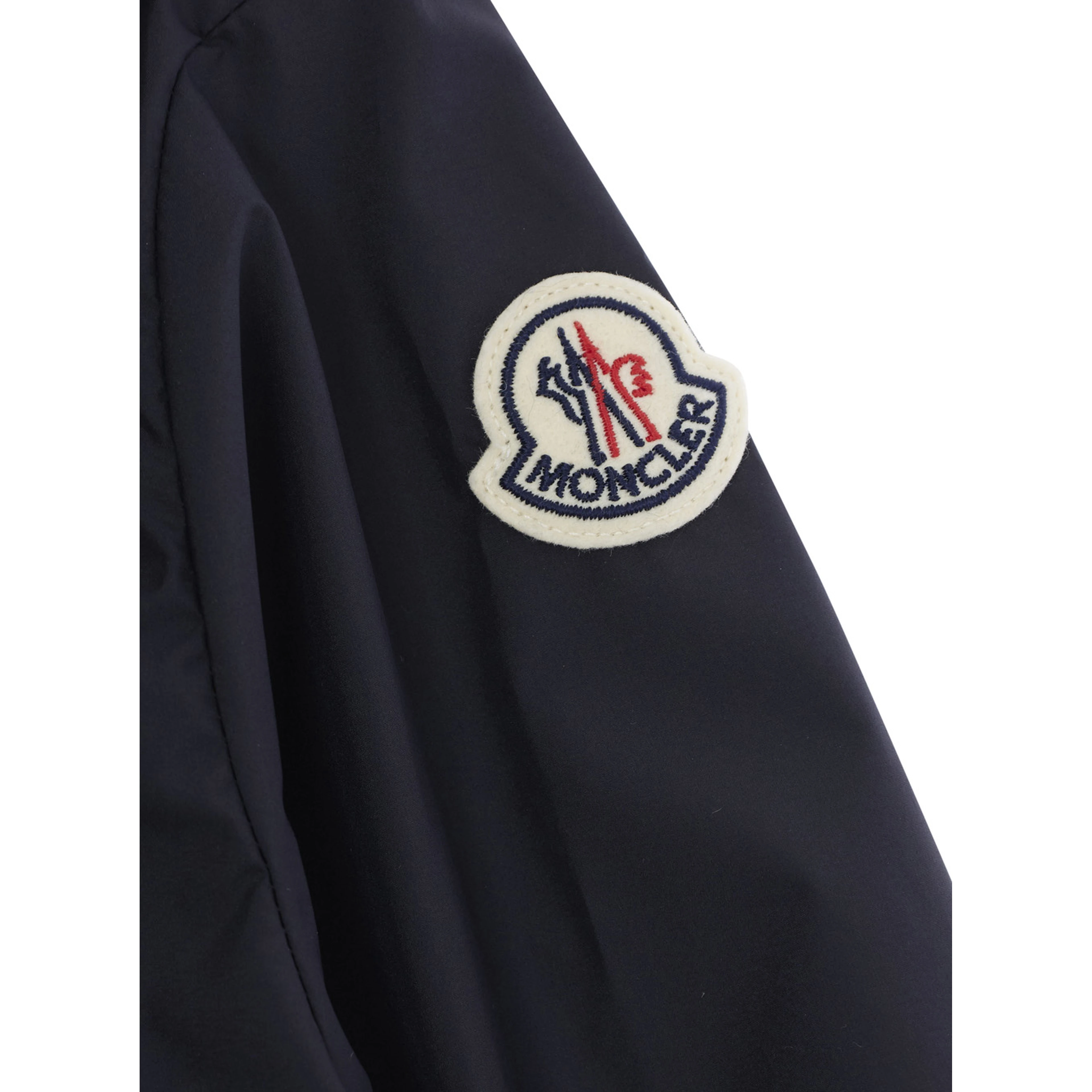 MOHO JACKET Blue with Front Closure and Pockets in Polyester Child