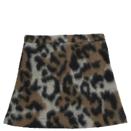 Skirt N210EXN0515N21G112F0N710 with details in polyester, acrylic and wool, multicolored, girl