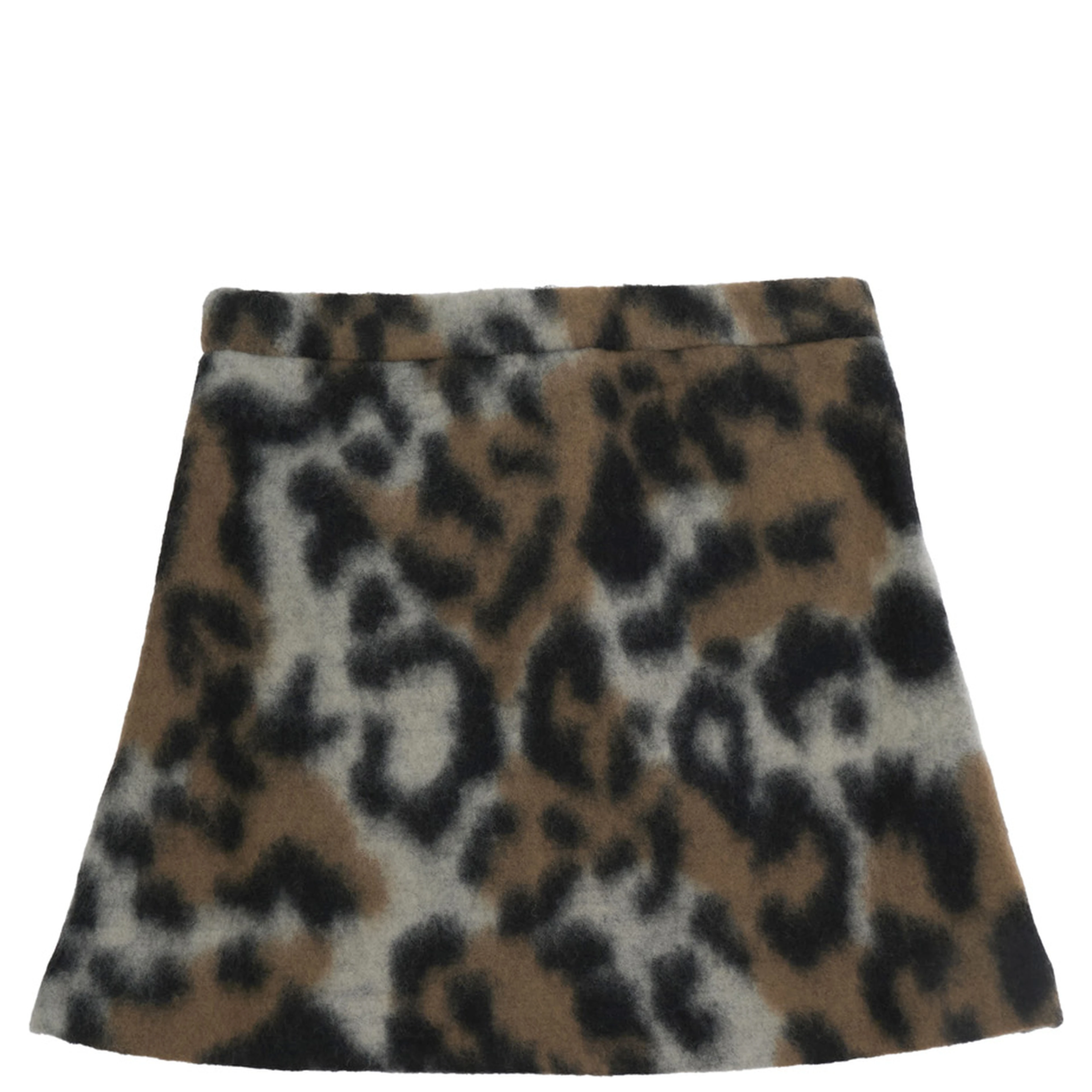 Skirt N210EXN0515N21G112F0N710 with details in polyester, acrylic and wool, multicolored, girl