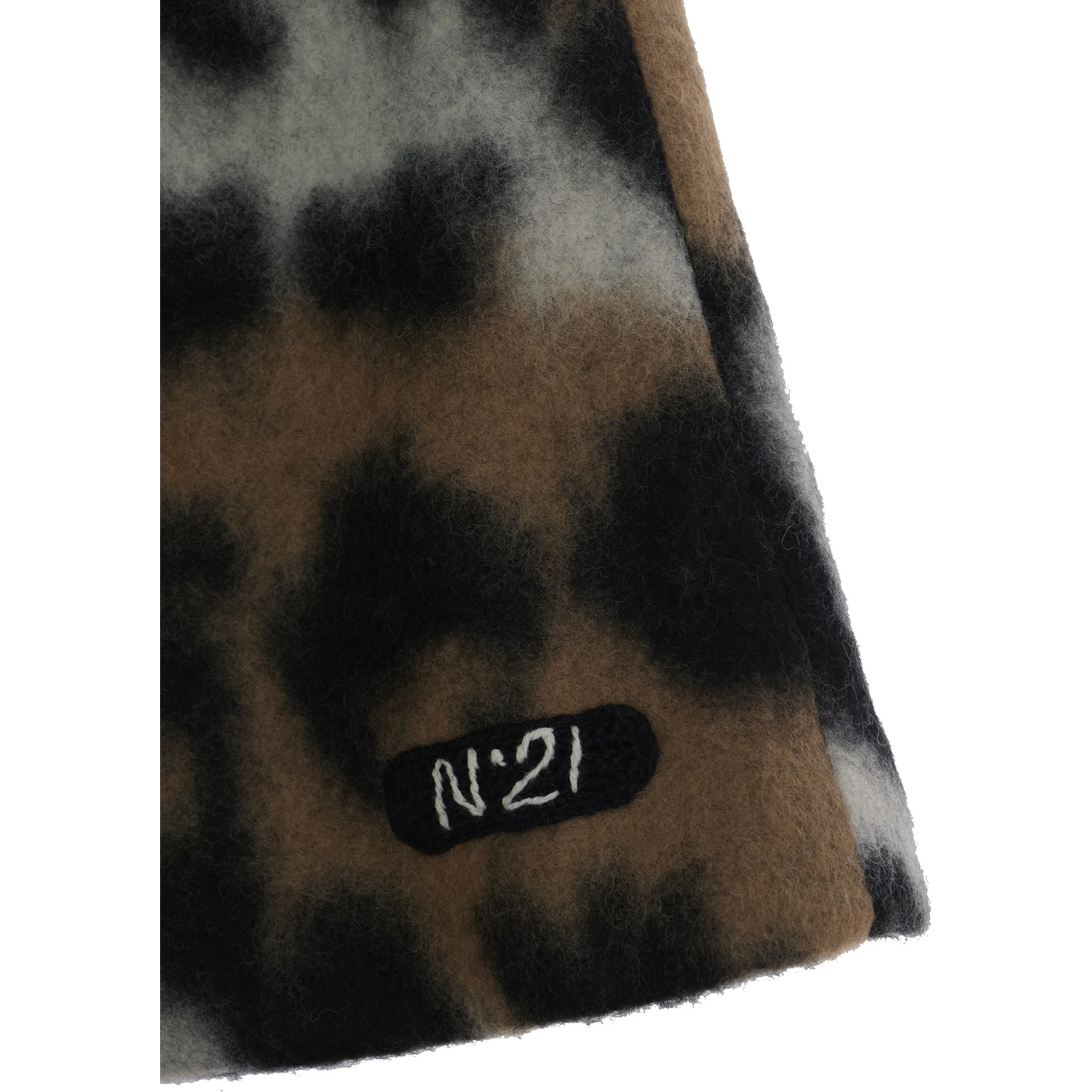 Skirt N210EXN0515N21G112F0N710 with details in polyester, acrylic and wool, multicolored, girl