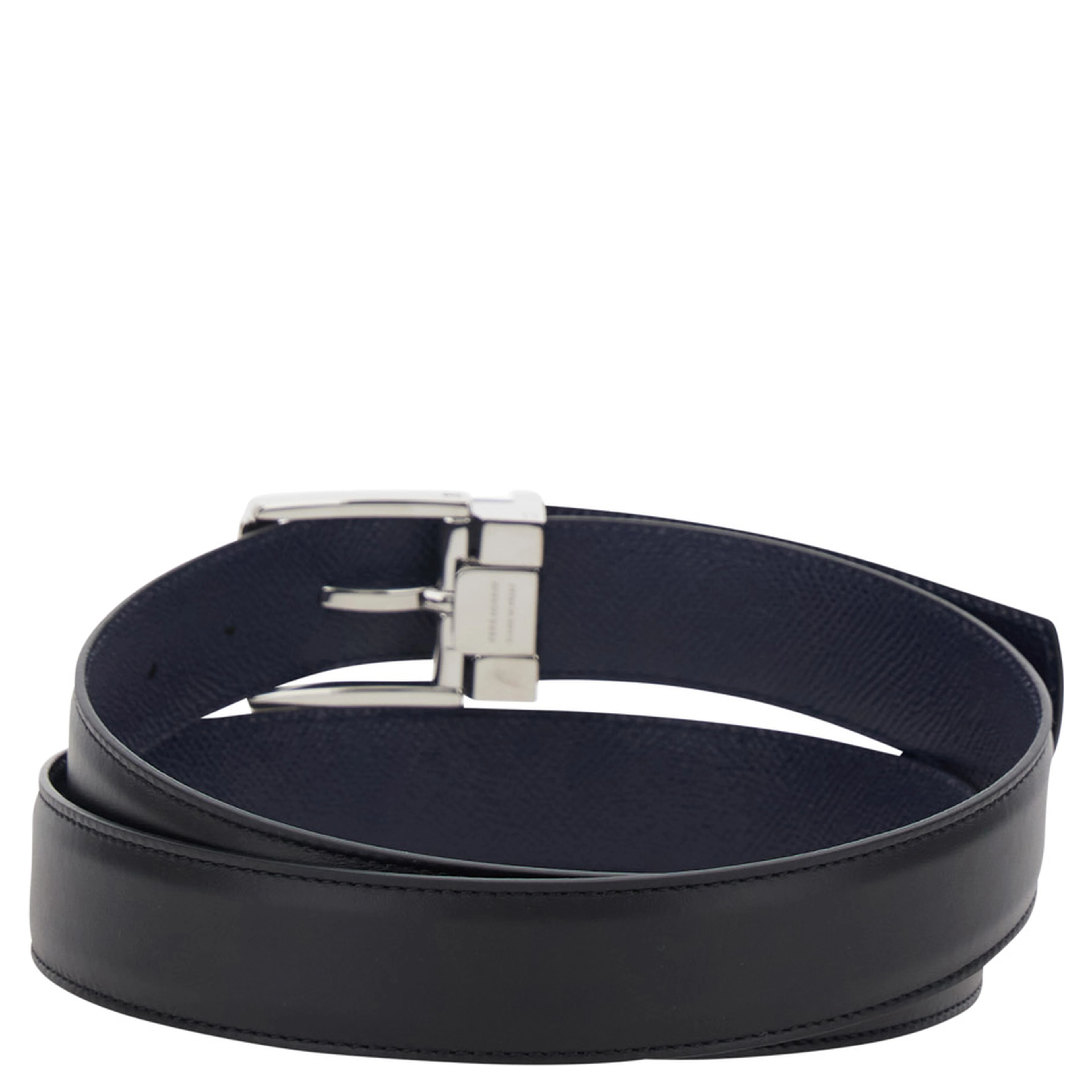 Belt DOUBLE/ADJUSTABLE with Black Leather Buckle