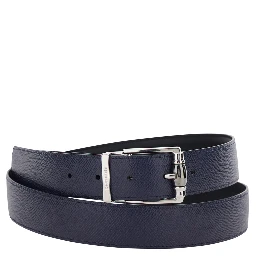 Belt DOUBLE/ADJUSTABLE with Black Leather Buckle