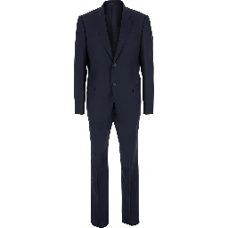 Blue Suit with Jacket and Trousers