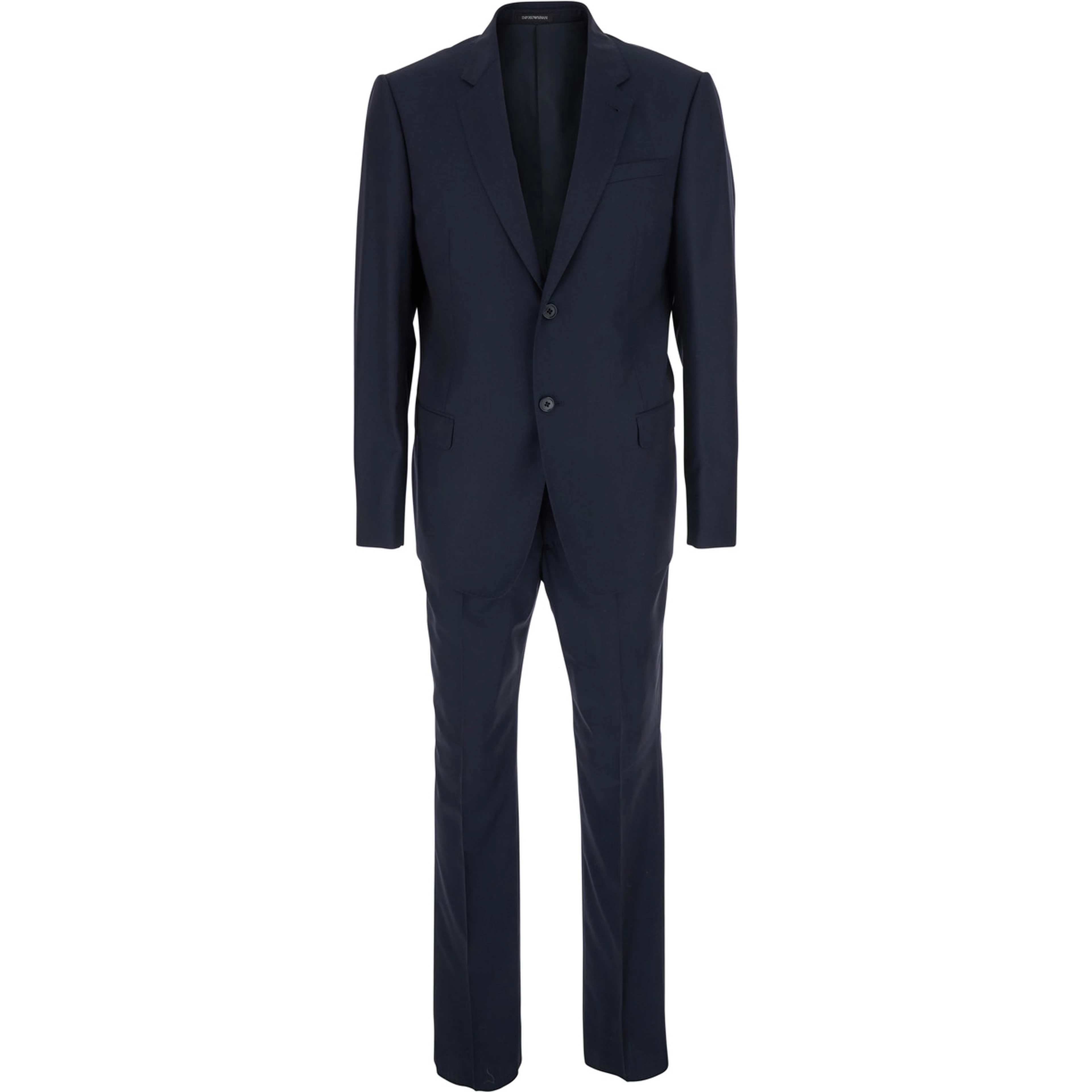 Blue Suit with Jacket and Trousers