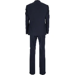 Blue Suit with Jacket and Trousers
