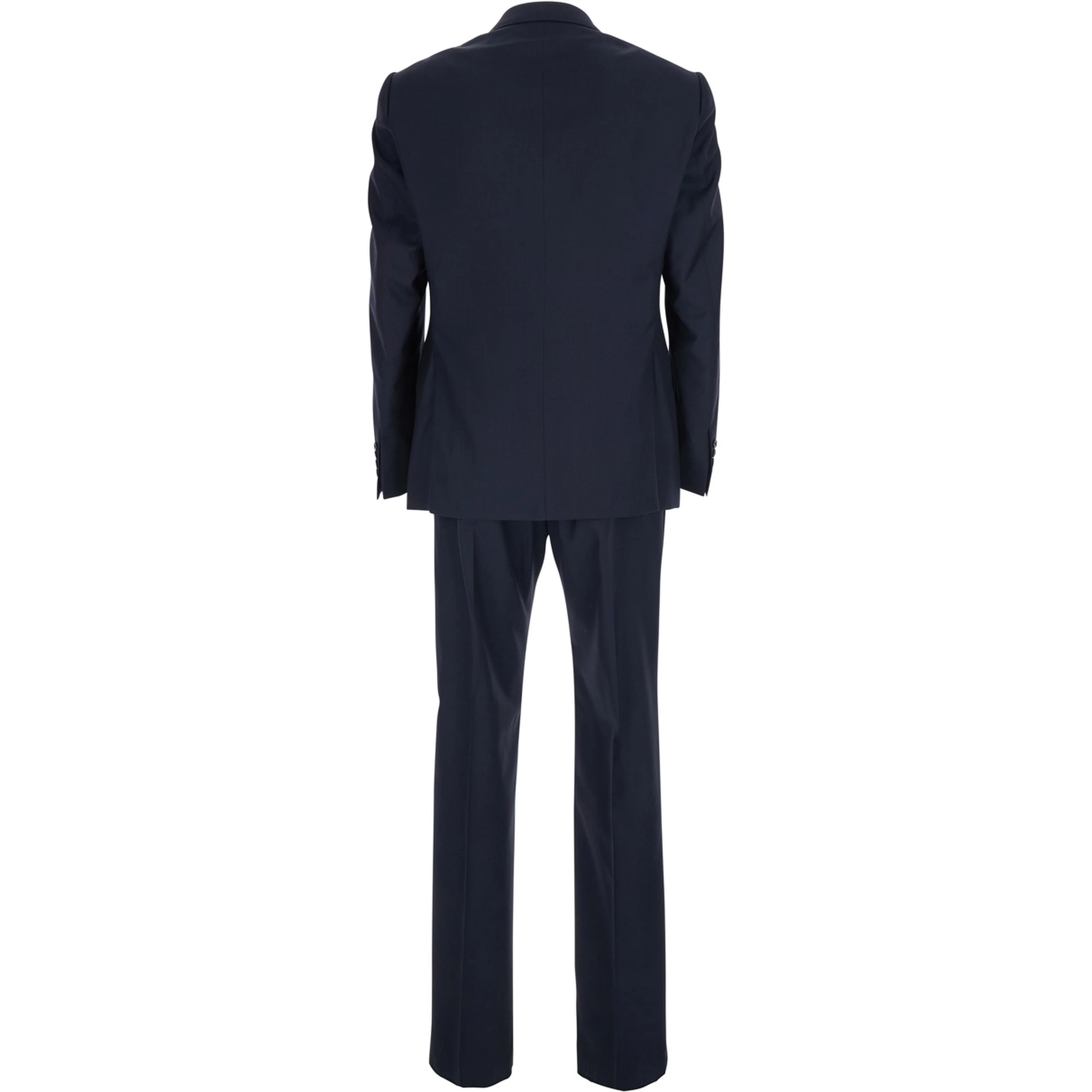 Blue Suit with Jacket and Trousers