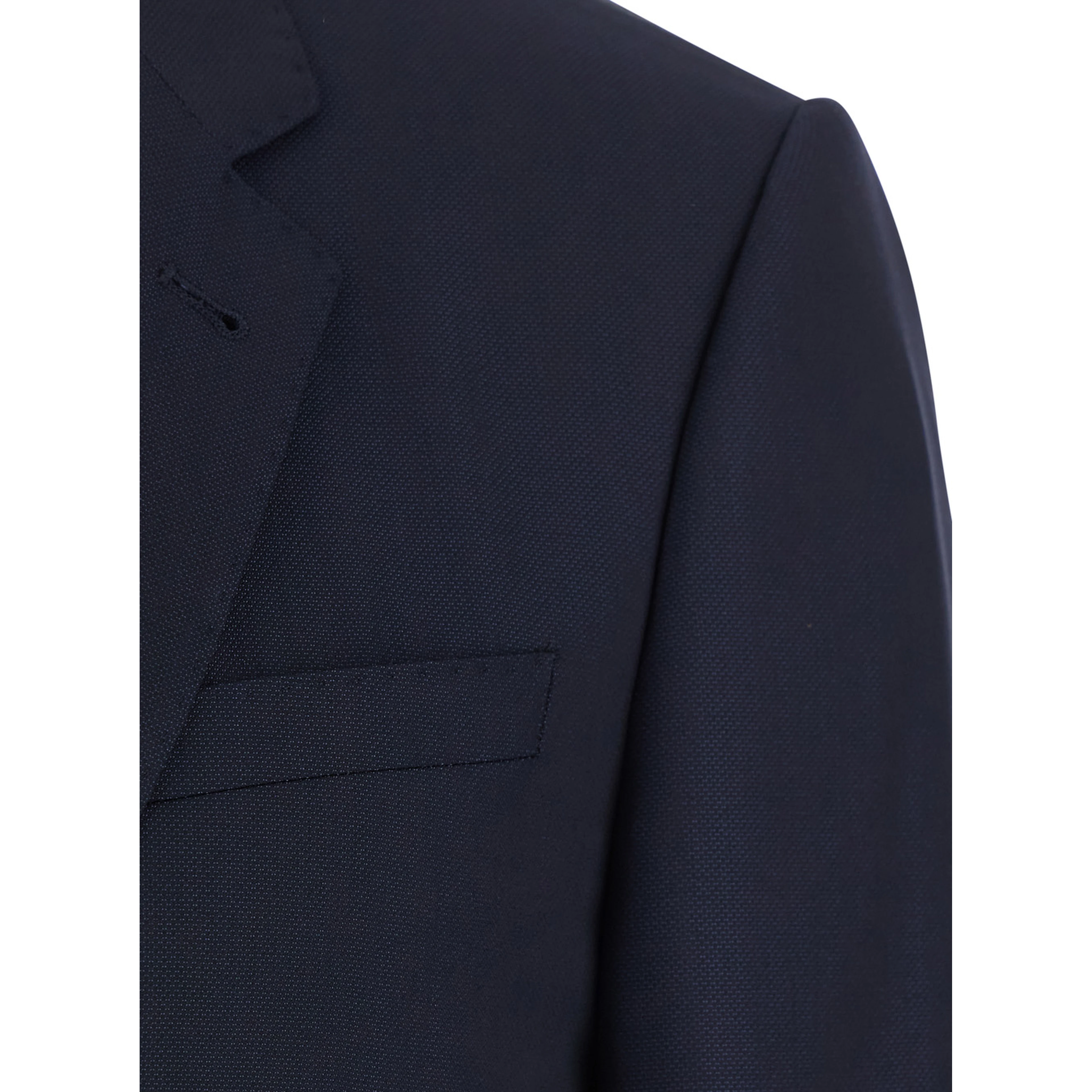 Blue Suit with Jacket and Trousers