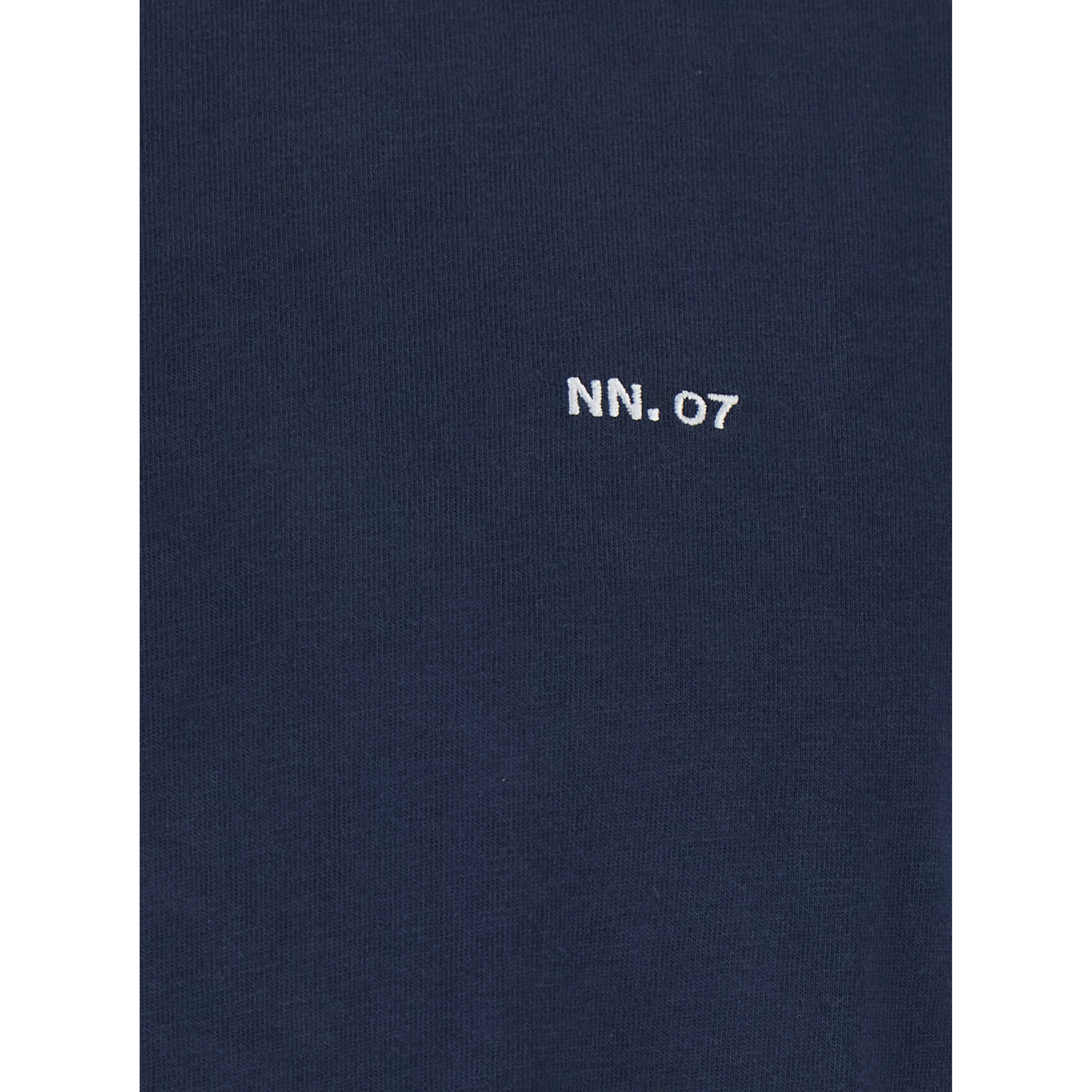 Blue T-Shirt with Round Neck and Short Sleeves for Men