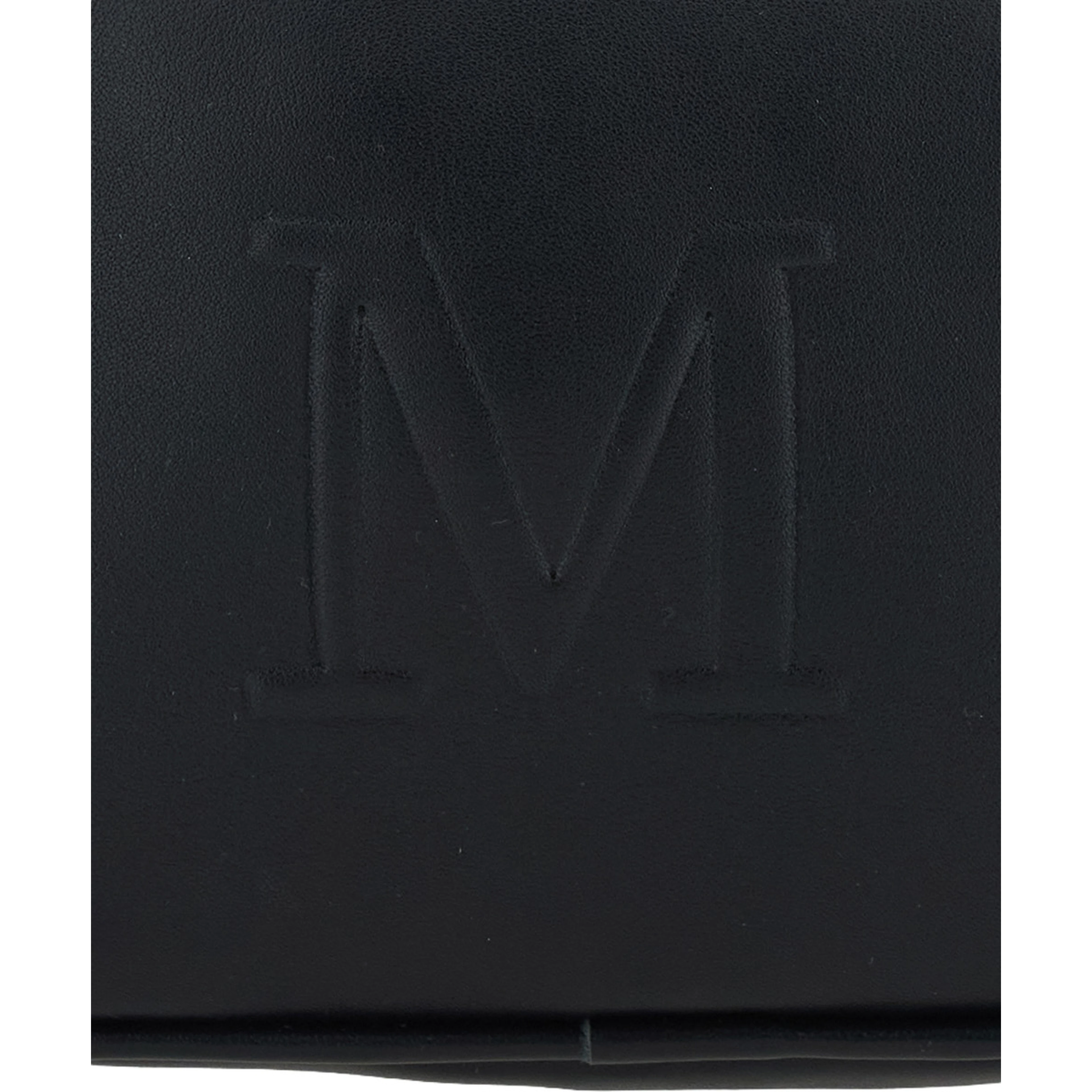 Black Crossbody bag with handle with bow and logo on the front in Ecoleather Girl
