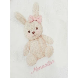 Pink Tracksuit with All-Over Teddy Print in cotton Baby