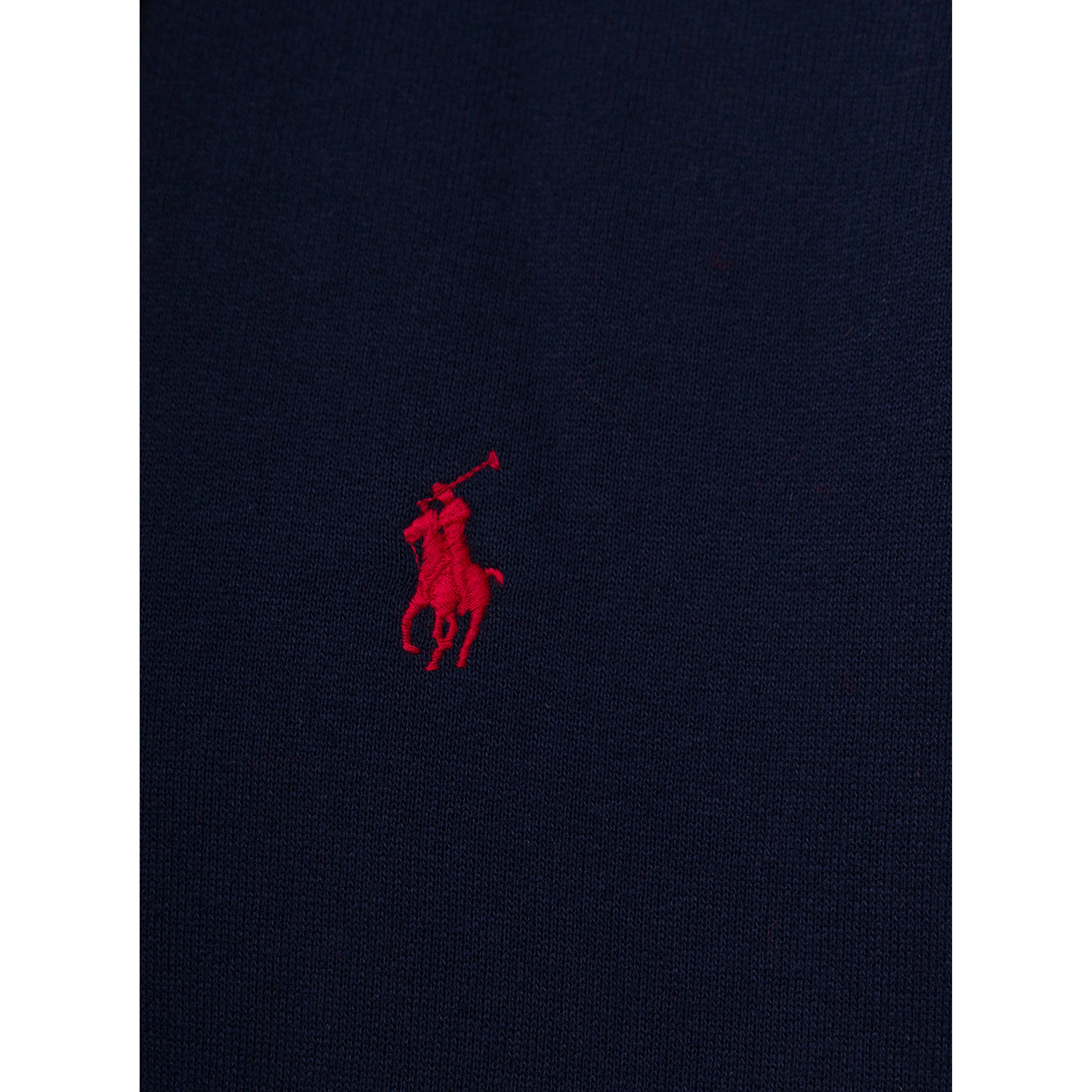 Blue Hooded Sweatshirt with Logo Embroidery in Blend Cotton Men