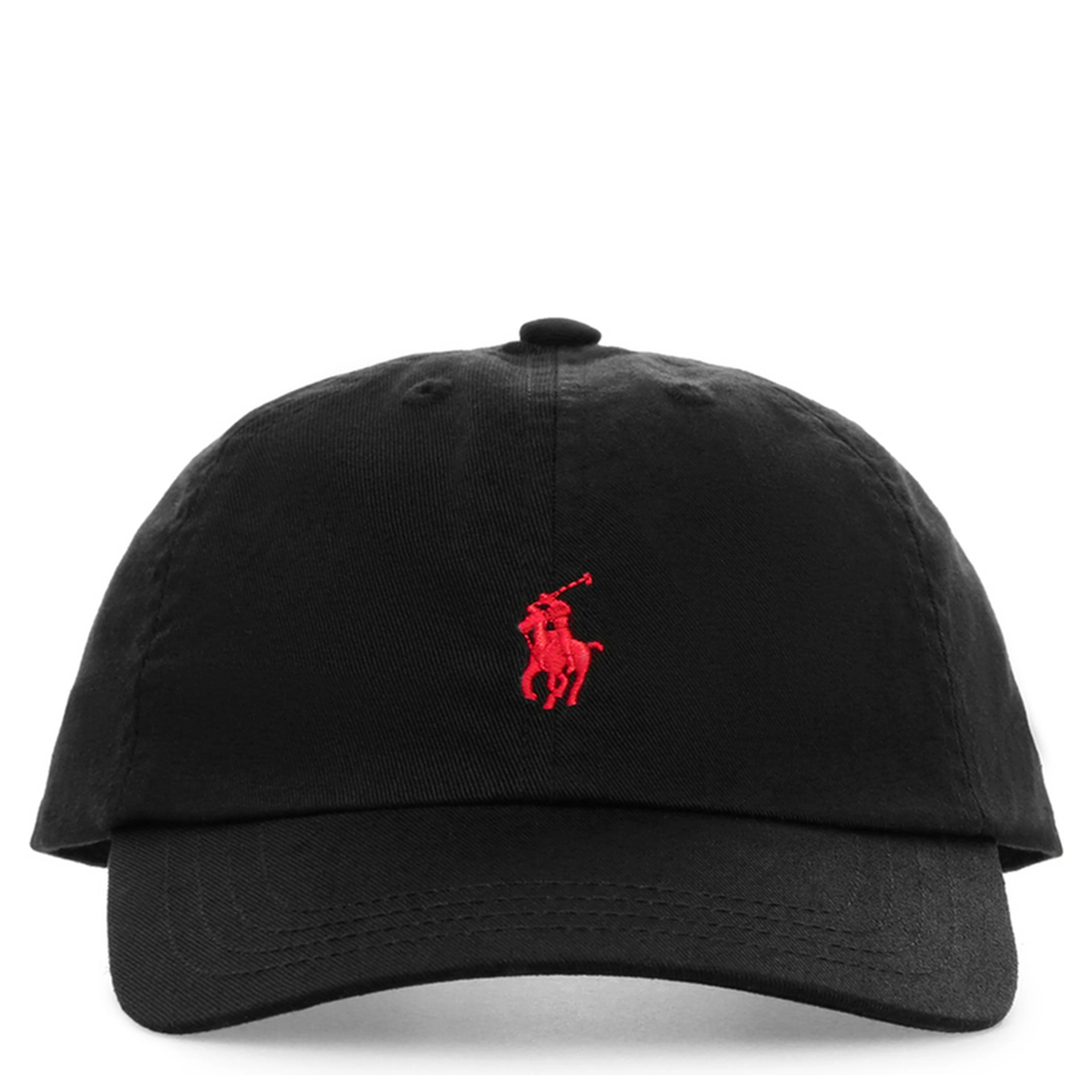 Baseball Cap Logo Black with Front Embroidery in Cotton Boy