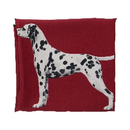 Square Scaf with Dalmatian Print in Silk for Women