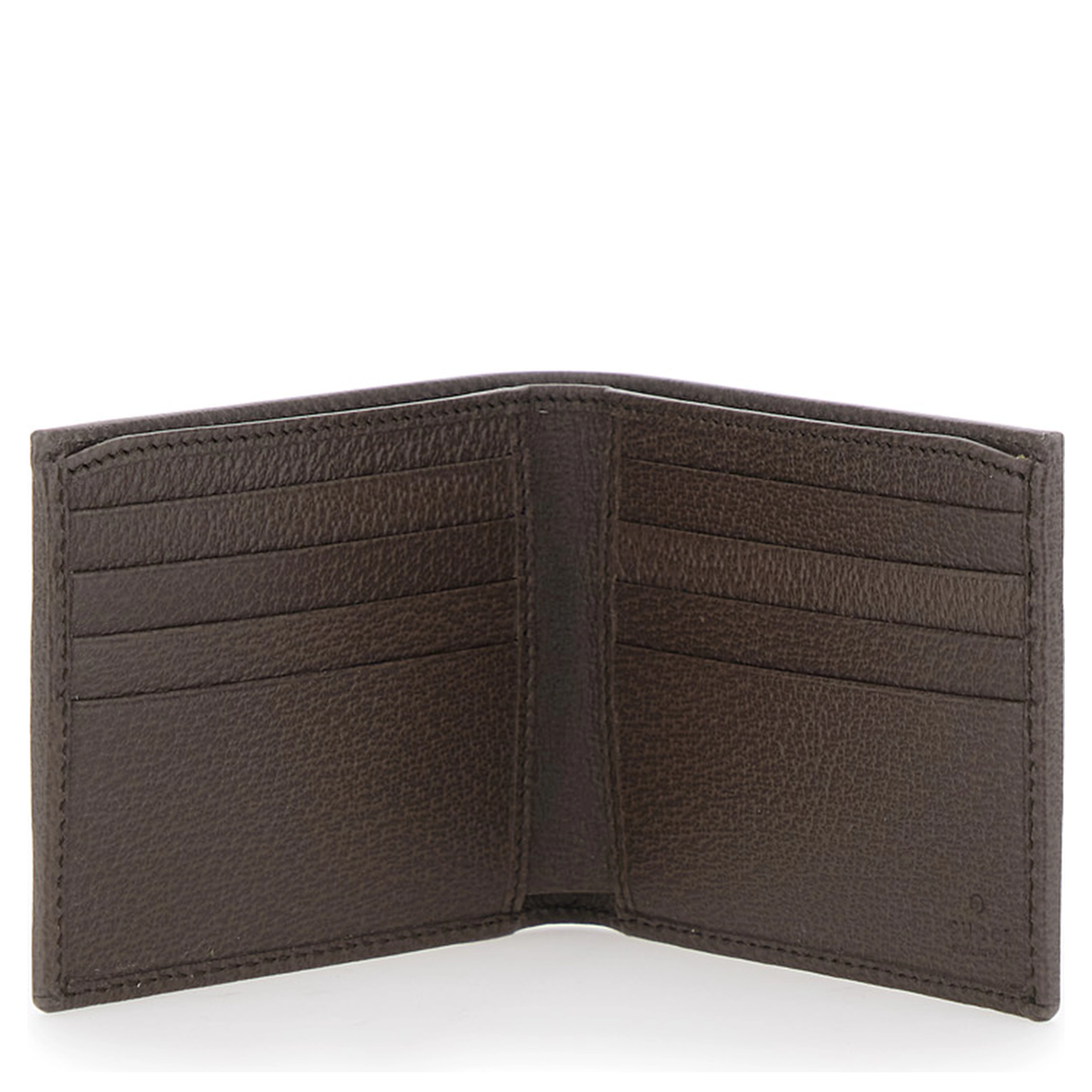 Wallet Ophidia with GG Logo and Web Motif in GG Canvas Beige Men