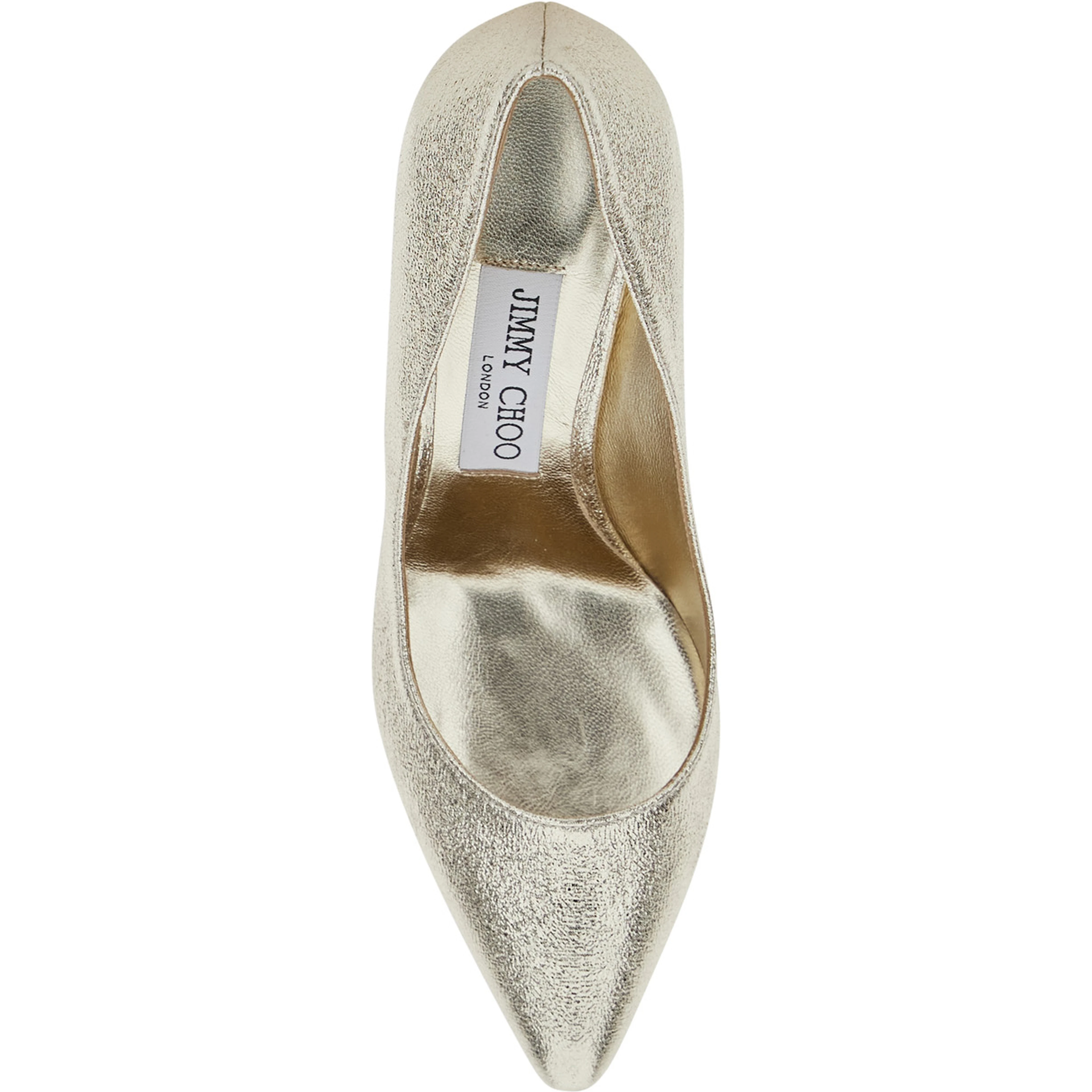 Romy Metallic colored Slip-On Heels with Pointed design in Fabric for Women
