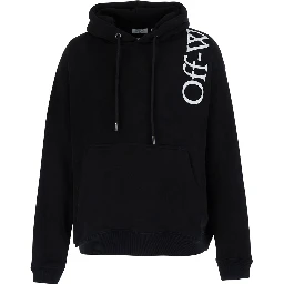 Sweatshirt VERTICAL BOOKISH with black cotton logo unisex
