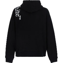 Sweatshirt VERTICAL BOOKISH with black cotton logo unisex