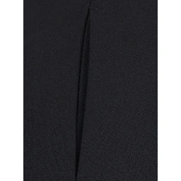 AndrewBlack Pants with Cuffed Hem in Wool Blend for Women
