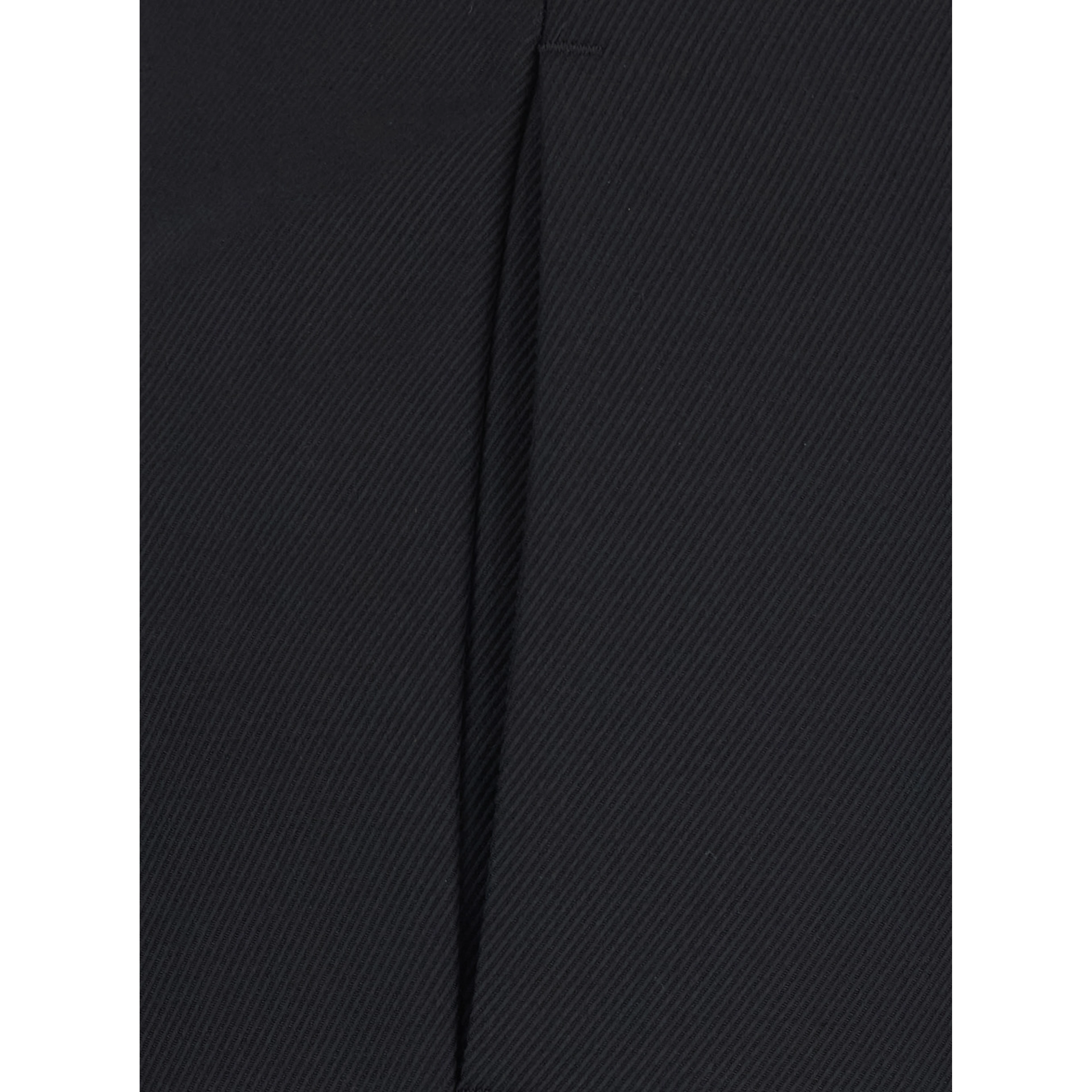 AndrewBlack Pants with Cuffed Hem in Wool Blend for Women